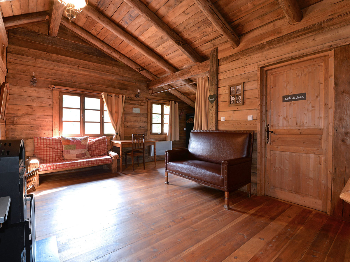 Étage et mezzanine, Gîte Jorasse