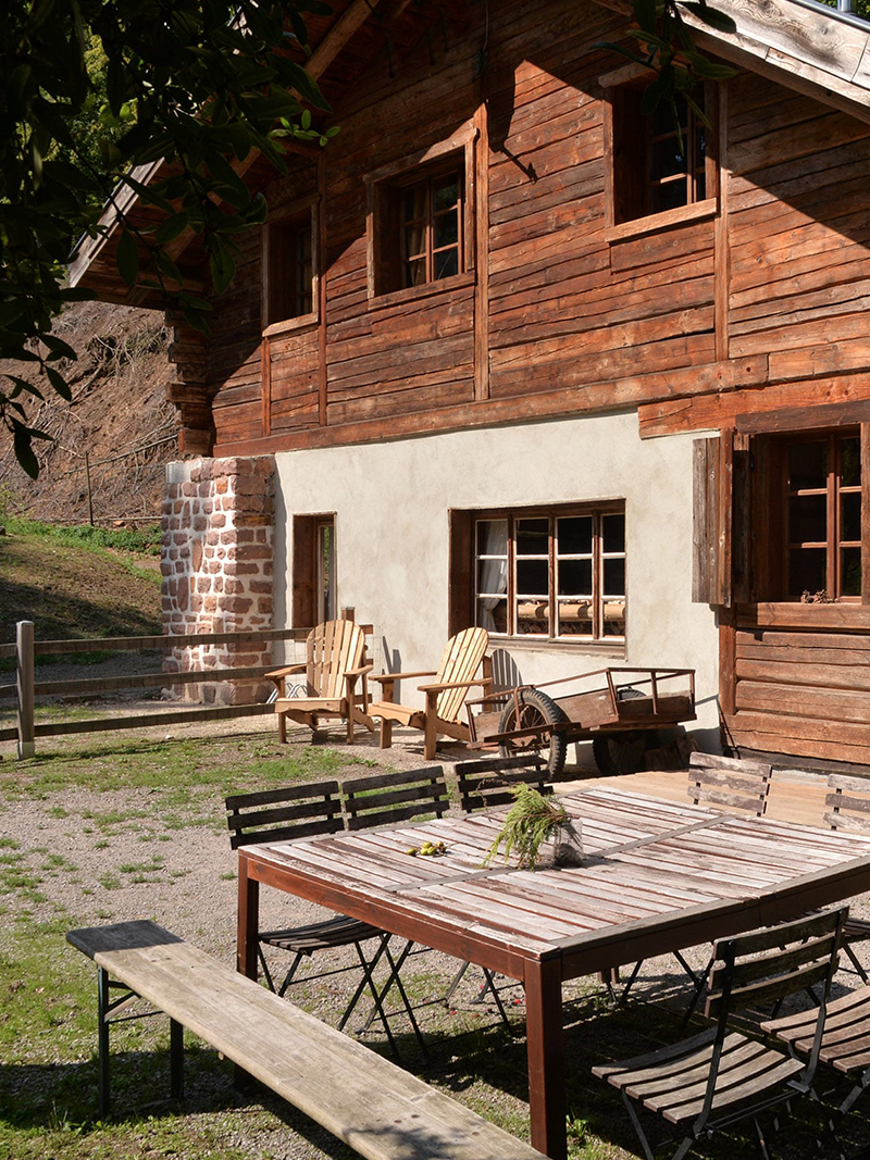 Façade du Gîte Jorasse, Domaine du Petit Dorsbach, Soultzbach-les-Bains