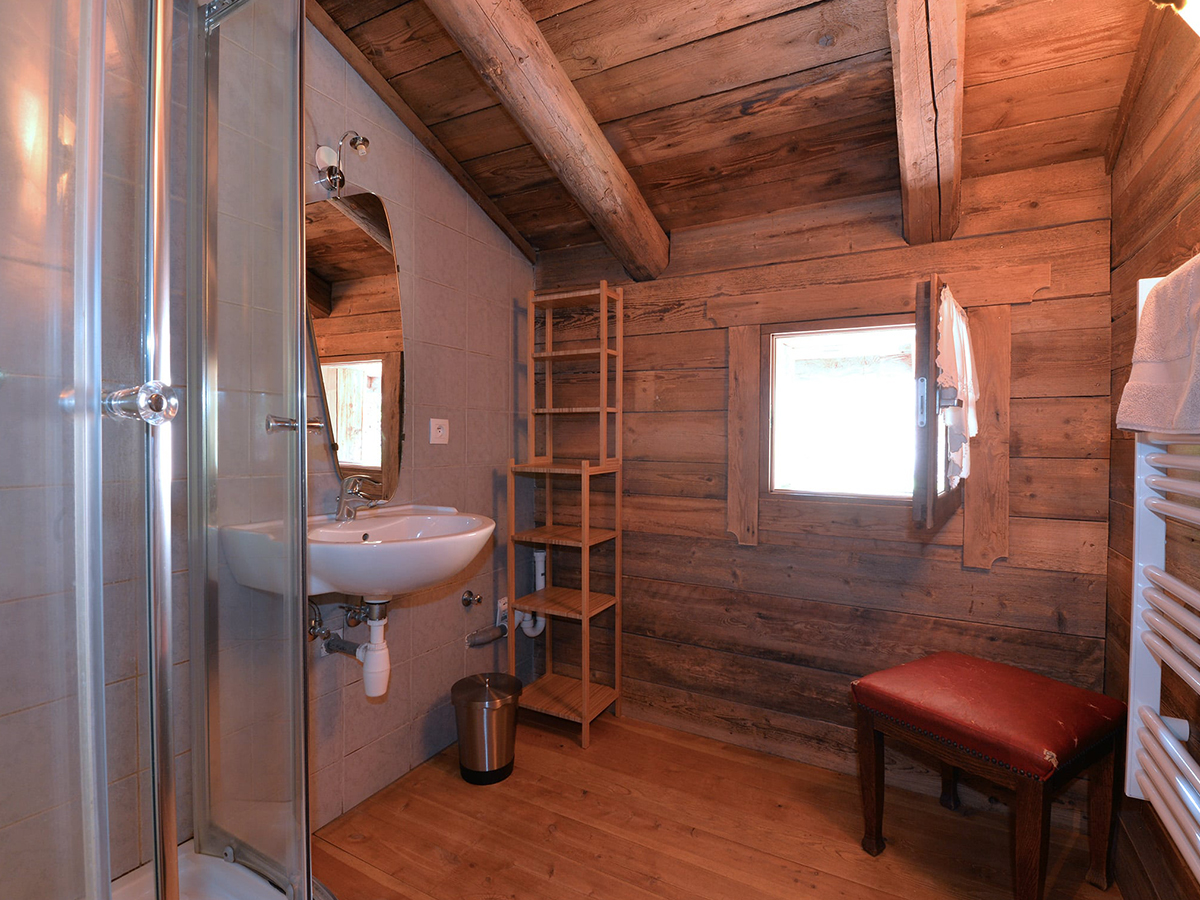 Salle de bain, Gîte Jorasse
